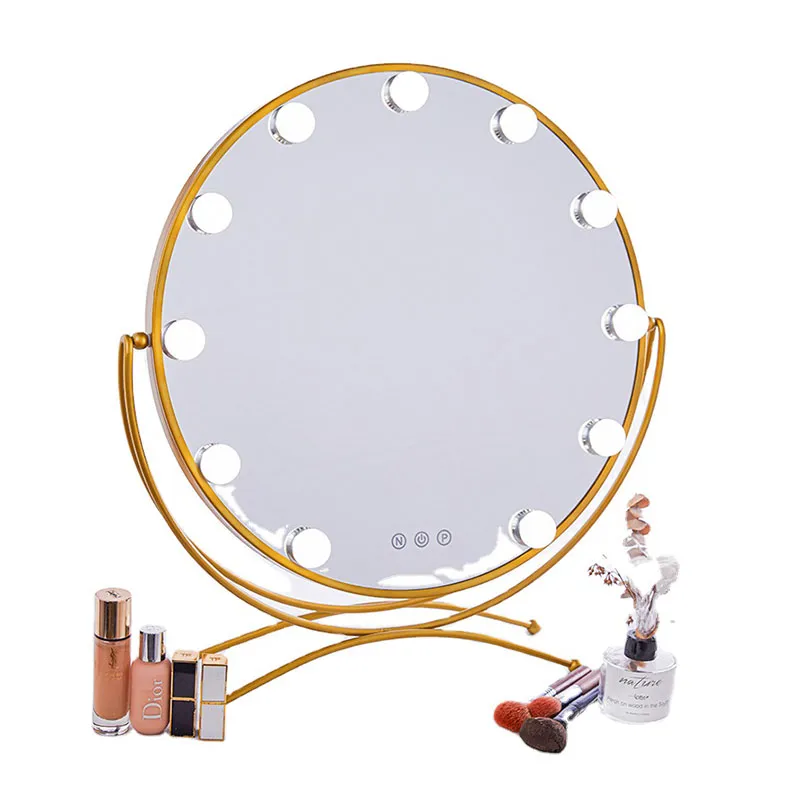 ¿Puedo traer un espejo de maquillaje LED en un avión?